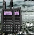 Портативная рация Baofeng UV-16 PRO комплект 2шт 10 Ватт с гарнитурой
