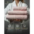 Набор полотенец махровых BELLEHOME Зефир 3 шт (50х70, 50х100, 70х140) хлопок