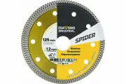 Диск алмазный по керамограниту ультратонкий X-тип SPIDER 125x10x1.2x22.23 мм Diamond Industrial DIDX125ST