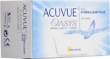 Acuvue Oasys with hydraclear plus (24 линзы), 8.8, -0.50