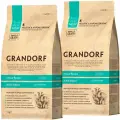 Корм сухой Grandorf Sg Cat Adult Indoor 4 Meat Recipe низкозерновой для кошек живущих дома, 4 вида мяса, 2 кг х 2 шт