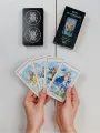 Карты Таро Ло Скарабео гадальная колода 78 шт, Русская серия Таро