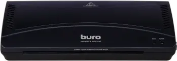 Ламинатор Buro BU-L280 черный A4 (80-125мкм) 25см/мин (2вал.) хол. лам. лам. фото