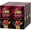 Чай Richard Royal Raspberry фруктово-травяной ароматизированный 25 сашет х 6 упаковок