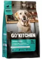 GO! KITCHEN сухой беззерновой корм для пожилых собак всех пород с курицей, индейкой, лососем и уткой, GRAIN FREE SENIOR 4 Meat Recipe, 5.44 кг
