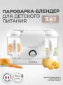 Beaba Babycook Duo пароварка блендер для детского питания 4 в 1, с функцией стерилизации, измельчения, подогрева, разморозки
