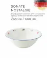 Фарфоровый салатник / суповая тарелка 20 см (1000 мл), SELTMANN WEIDEN, Sonate Nostalgie