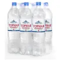 Минеральная питьевая вода Горная вершина негазированная, ПЭТ, 6 шт. по 1.5 л