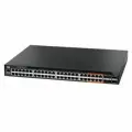 Коммутатор Edge-corE 4610-54P-O-AC-Fv1 Edge-corE 48-Port GE RJ45 port w/ POE+, incl. 8 ports UPOE, 4x10G SFP+, 2 port QS