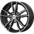 Диск 6,5*16 5*100 ET35 67,1 iFree Икигай Блэк Джек (КС865)