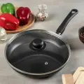 Сковорода SCOVO Consul, d 26 см , стеклянная крышка