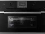 Компактный духовой шкаф с микроволнами Kuppersbusch CBM 6350.0 S3 Silver Chrome