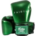 Боксерские перчатки Fairtex BGV22 Metallic Green 16oz оригинал из Таиланда