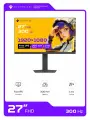 Монитор игровой Machenike MCF27F300L 27 Fast IPS, 1920x1080, 300 Гц, матовый, регулировка угла поворота и наклона, HDR10, Adaptive Sync, черный