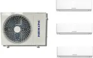 Мульти сплит-система на 3 комнаты ISHIMATSU AMSN-27/3+ISHIMATSU AMS-07+AMS-07+AMS-07 (21м2+21м2+21м2)
