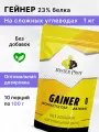 Гейнер на сложных (медленных) углеводах 1 кг Mister Prot, для набора мышечной массы