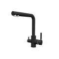 Смеситель Florentina альдо FL Антрацит с подключением к фильтру