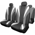 Чехлы сиденья SKYWAY Drive-3 экокожа 11 предм. черно/серый от официального дистрибьютора, производитель - SKYWAY, артикул S01301165