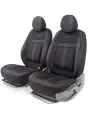 Чехлы автомобильные универсальные эко- хлопок черный AUTOPROFI CUSHION COMFORT (5 мм поролон, пояс AUTOPROFI арт. CUS-0405 .