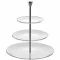 Этажерка 3-х ярусная для десерта «Фул мун» D=15/21/28см (Vidivi)