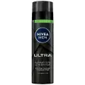 Черный гель для бритья NIVEA Men ULTRA с активным углем ультрагладкое скольжение, 200 мл х 3 шт