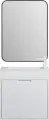 Мебель для ванной комнаты Uperwood Modul 60 подвесная, 1 дверца, матовая белая