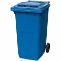 Контейнер мусорный Honeycomb 240 л. с крышкой, синий