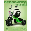 Велосипед трехколесный детский Mini, 2-5 лет, зеленый