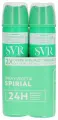 SVR спириал спайка Дезодорант-спрей растительный, 2х75 мл | SVR SPIRIAL Deodorant