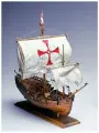 Каравелла Pinta, модель парусного корабля Amati (Италия), М. 1:65, большой подарочный набор для сборки + инструменты, краски и клей