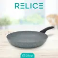 Сковорода RELICE Austin RL-3223, алюминий, антипригарная, 28 см