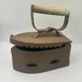 Утюг старинный Чугунный, угольный, Завод Утюжный, Касимов, РСФСР! Редкость!