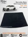 Ворсовый коврик в багажник автомобиля Mercedes-Benz GLE Coupe C292 /2015-2019/ коврики автомобильные в машину Мерседес-Бенц