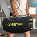 Портативная колонка Hopestar A80, 30000 mAh, 350Вт, встроенная подсветка, IPX6