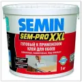 Клей для флизелиновых обоев SEMIN Sem-Pro XXL, водостойкий, 5 л, 5 кг