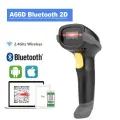 Holyhah A30D Беспроводной проводной сканер штрих-кодов A66D Bluetooth QR