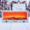 Камин электрический декоративный светодиодный 50*13*22,5 см, прямоугольный, белый