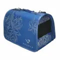 Переноска сумка DOGMAN Лира №4 для кошек и мелких пород собак, Синий, 48х29х29см