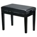 Банкетка для пианино Rin , черная, HY-PJ010-GLOSS-BLACK