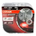 Набор ламп 12Vx55W H7+100% OSRAM NIGHT BREAKER SILVER 2 штуки комплект O-64210 NBS2 EURO