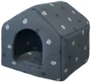 Yami-Yami Мягкий Домик Хижина N1: 33*33*35см, хлопок, серый 0.4 кг