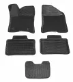 Коврики с бортиками 3Д ЭВА прессформа ВАЗ Лада Веста, цвет черный