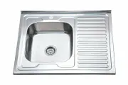 Мойка накладная РМС MG6-8060L, нерж. сталь
