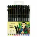 Капиллярные ручки Meshu Fine Liners, 24 цвета, 0,4 мм (MS_53580)
