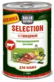 Solid Natura Selection с говядиной влажный корм для кошек жестяная банка 0,34 кг (12 шт)