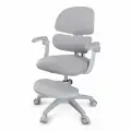 Растущее компьютерное детское кресло с подлокотниками Ergokids Air Tronix Y-513ARM серое