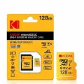 Карта памяти Kodak Micro SD класс 10 UHS-1 U3 V30 A1 128 ГБ 4K