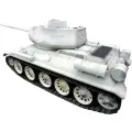 Р/У танк Taigen 1/16 T34-85 (СССР) (для ИК танкового боя) V3 2.4G (зимний), TG3909-1S-IR3.0 Серый 9+