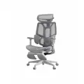 Офисное кресло с подставкой для ног Xiaomi HBADA Ergonomic Computer Chair E3 AIR White (E301WVE)