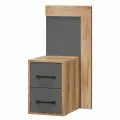 Прикроватная тумба Прима ТБ-12, Дуб каньон/Графит